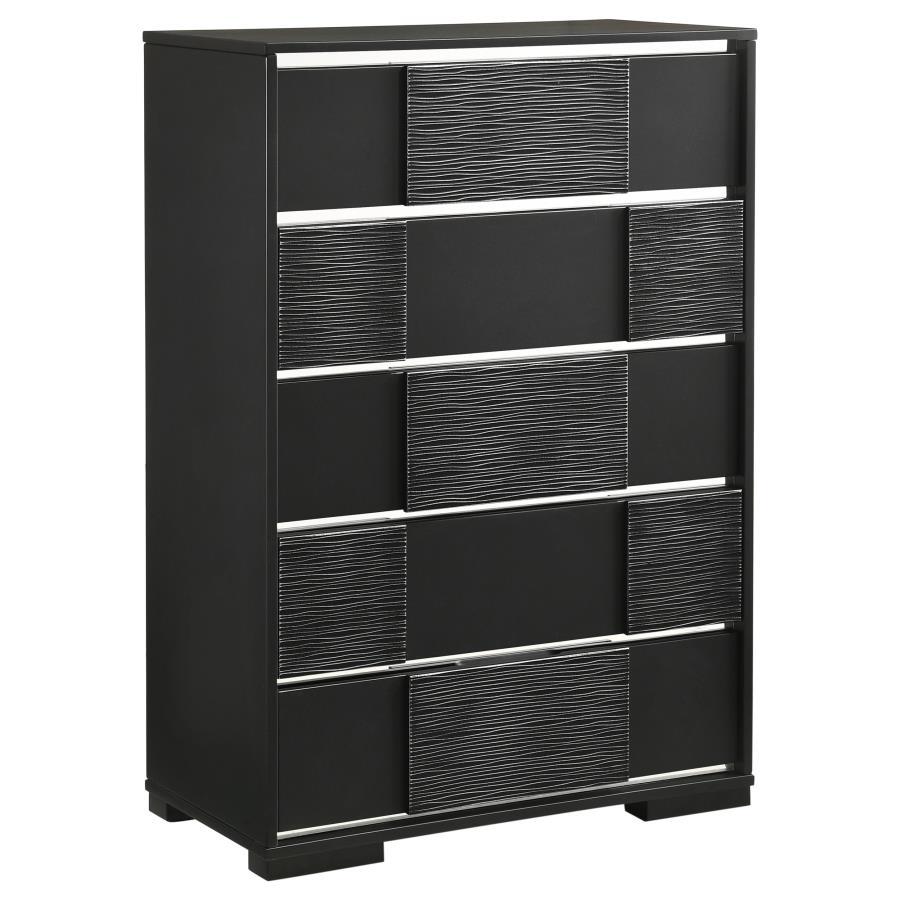 Blacktoft - 5-Drawer Chest - Black