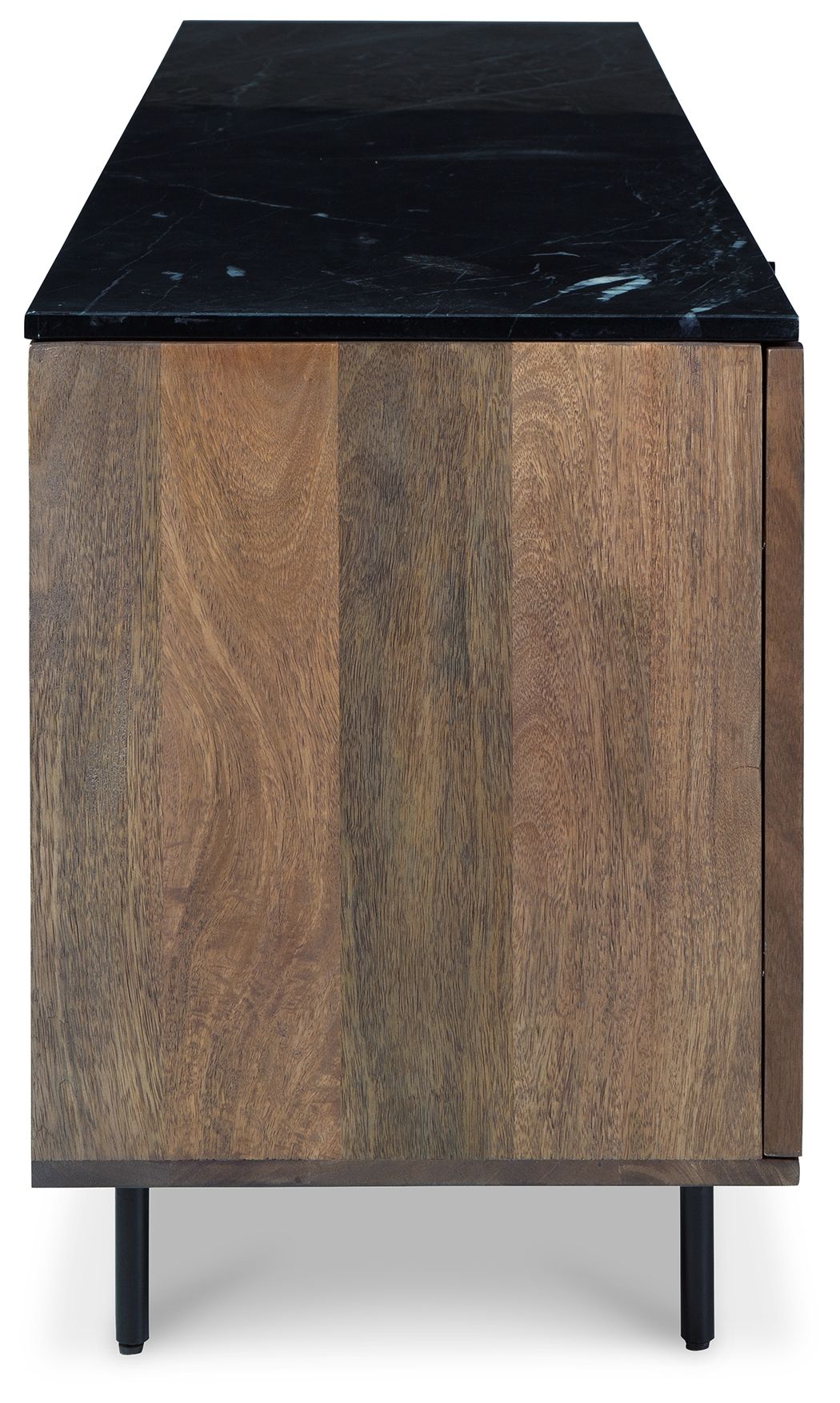 Barnford - Brown / Black - Accent Cabinet