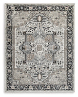 Gregmoore - Area Rug White 8' x 10' by Signature Design by Ashley® | Bel Furniture