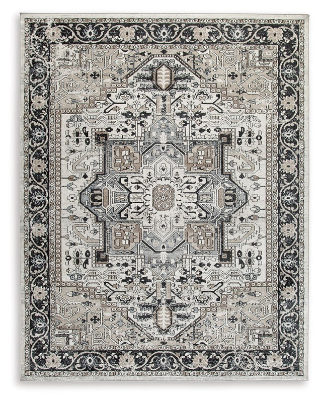 Gregmoore - Area Rug White 8' x 10' by Signature Design by Ashley® | Bel Furniture