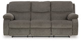 Scranto - Reclining Sofa Dark Gray by Signature Design by Ashley® | Bel Furniture
