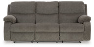 Scranto - Reclining Sofa Dark Gray by Signature Design by Ashley® | Bel Furniture