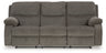 Scranto - Reclining Sofa Dark Gray by Signature Design by Ashley® | Bel Furniture