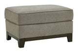 Kaywood - Granite - Ottoman by Signature Design by Ashley® | Bel Furniture
