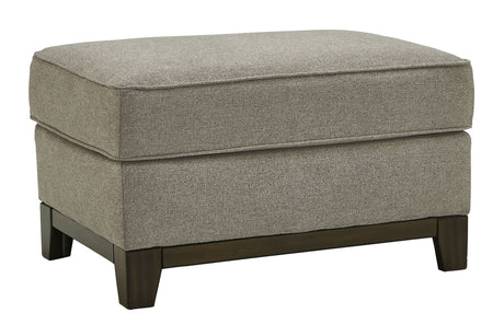 Kaywood - Granite - Ottoman by Signature Design by Ashley® | Bel Furniture