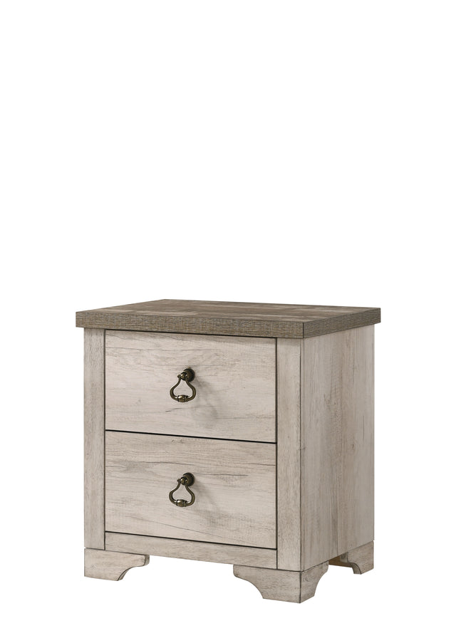 Patterson - Nightstand - Beige by Crown Mark | Bel Furniture