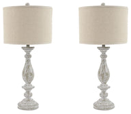 Bernadate - Table Lamp (Set of 2) Light Brown 2 Pieces by Signature Design by Ashley® | Bel Furniture