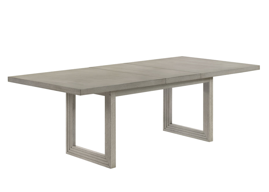 Torrie - Dining Table (1x18 Leaf) - Gray