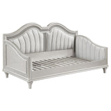 Evangeline - Upholstered Twin Daybed - Silver Oak by Coaster Fine Furniture | Bel Furniture
