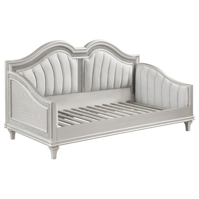 Evangeline - Upholstered Twin Daybed - Silver Oak by Coaster Fine Furniture | Bel Furniture