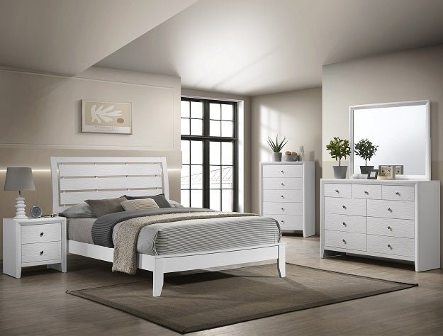 EVAN 6 PIECE BEDROOM SET - KING by Crown Mark | Bel Furniture