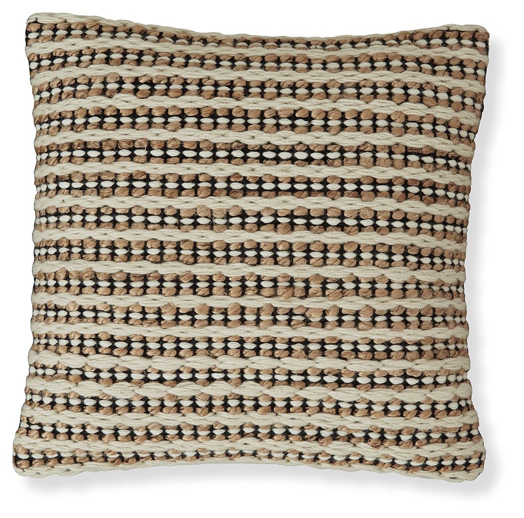 Nealington - Brown / Black / White - Pillow (Set of 4) by Signature Design by Ashley® | Bel Furniture