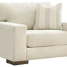 Maggie - Chair And A Half Beige by Signature Design by Ashley® | Bel Furniture