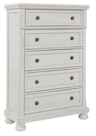 Robbinsdale - Five Drawer Chest - Antique White