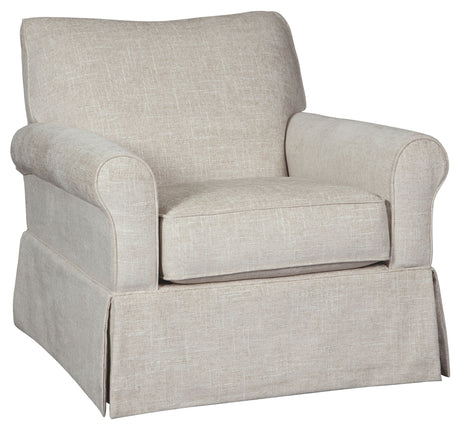 Searcy - Quartz - Swivel Glider Accent Chair by Signature Design by Ashley® | Bel Furniture