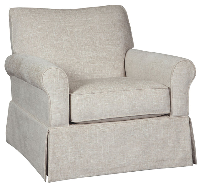 Searcy - Quartz - Swivel Glider Accent Chair by Signature Design by Ashley® | Bel Furniture