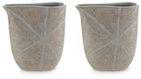 Ardenley - Vase Dark Gray 10''W x 3''D x 10''H 2 Pieces by Signature Design by Ashley® | Bel Furniture