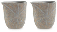 Ardenley - Vase Dark Gray 10''W x 3''D x 10''H 2 Pieces by Signature Design by Ashley® | Bel Furniture