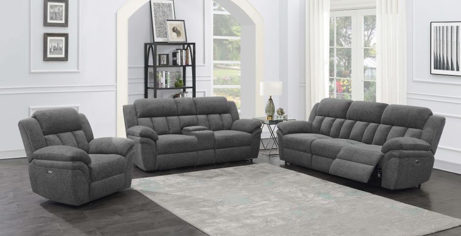 Bahrain - Upholstered Loveseat With Console