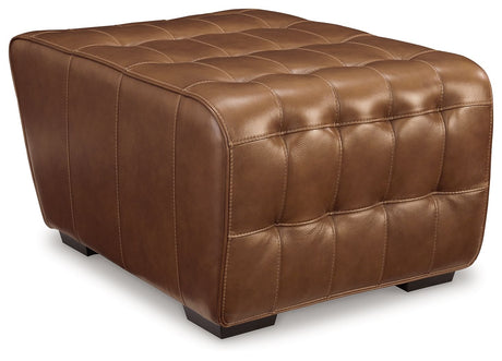 Temmpton - Chocolate - Oversized Accent Ottoman by Signature Design by Ashley® | Bel Furniture