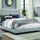 Florence - Bed Gray by Crown Mark | Bel Furniture