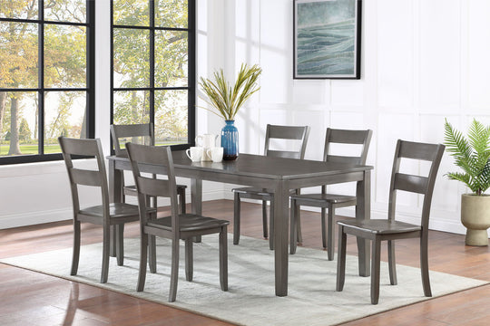 Ryan - Dining Table - Gray by Crown Mark | Bel Furniture