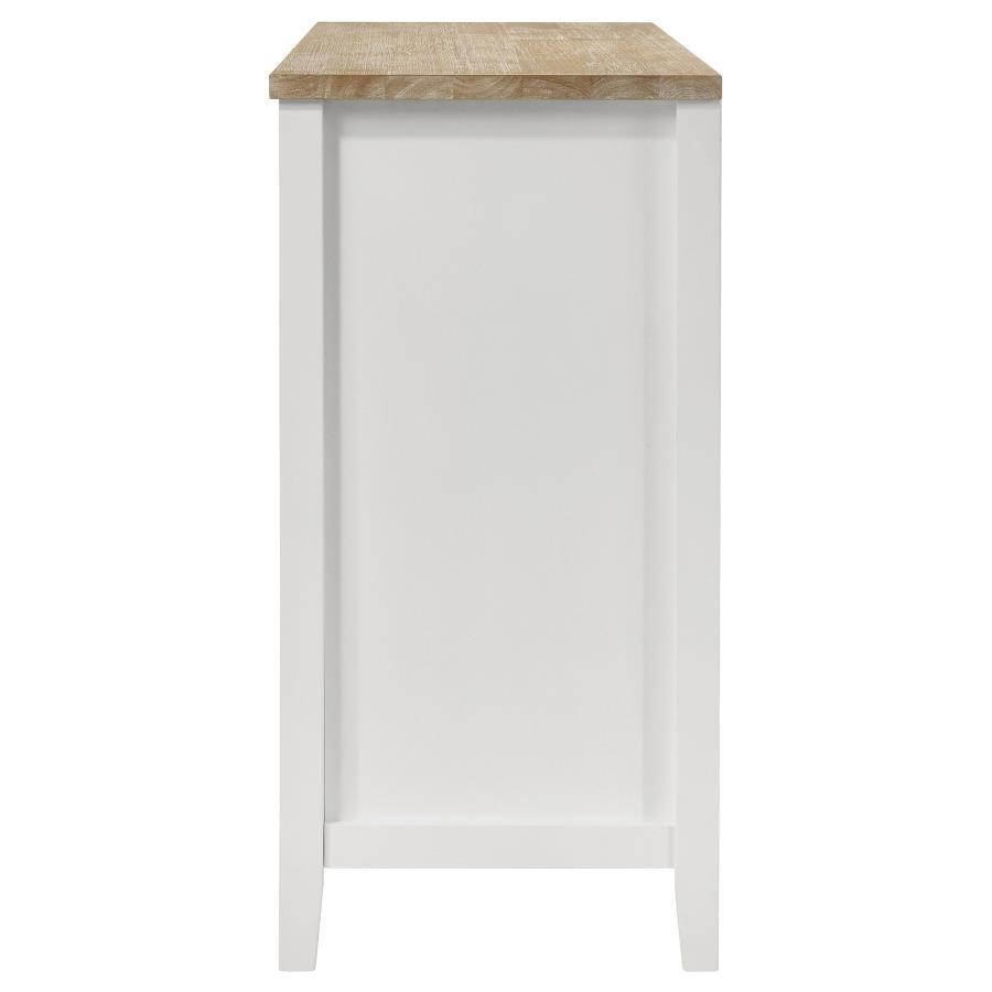 Hollis - 2 Door Dining Sideboard Buffet Storage Cabinet - White