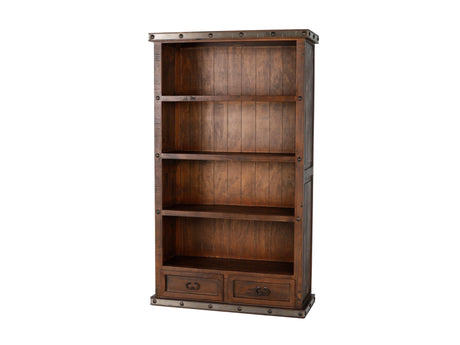 HACIENDA RUSTIC BOOKCASE by Mollai Collections | Bel Furniture