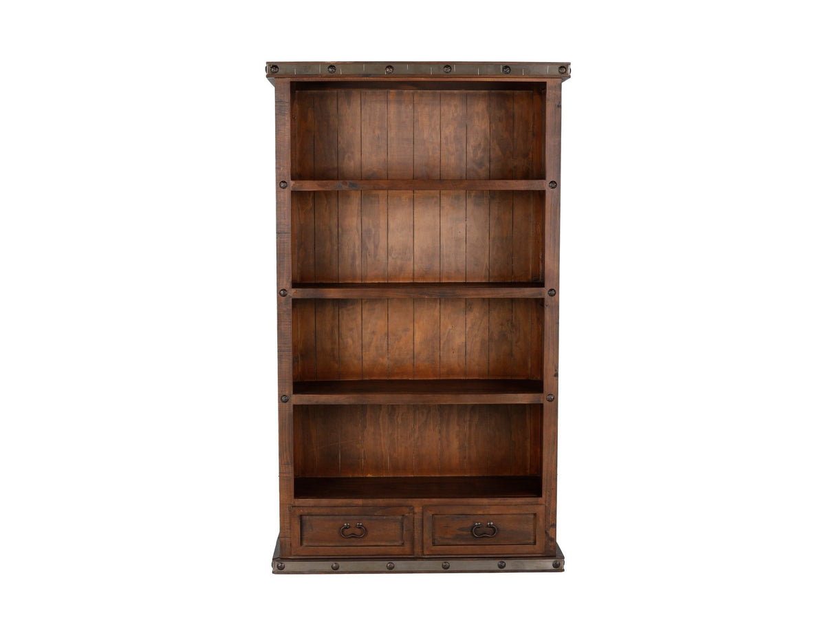 HACIENDA RUSTIC BOOKCASE by Mollai Collections | Bel Furniture