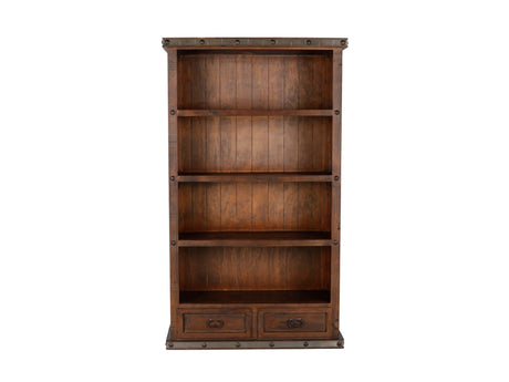 HACIENDA RUSTIC BOOKCASE by Mollai Collections | Bel Furniture
