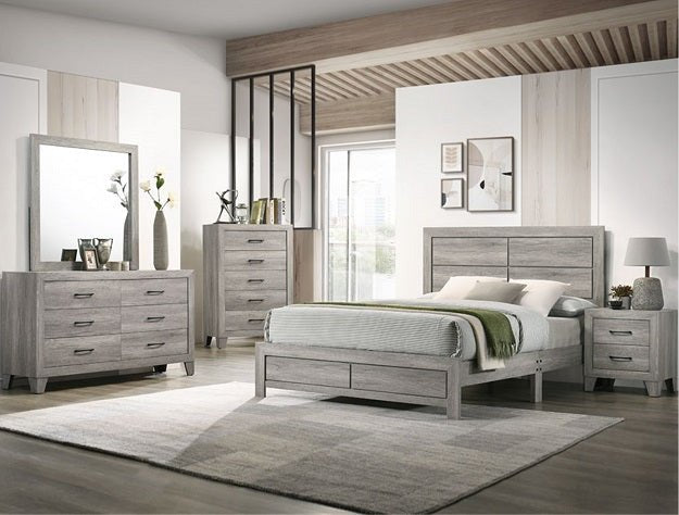 HOPKINS 6 PIECE BEDROOM SET - QUEEN/FULL/TWIN - BEL Furniture