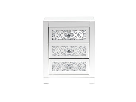 MIRRORED NIGHTSTAND by Mollai Collections | Bel Furniture