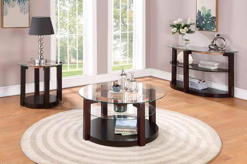 3 Piece Coffee Table Set by Mollai Collections | Bel Furniture