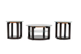 3 Piece Coffee Table Set by Mollai Collections | Bel Furniture