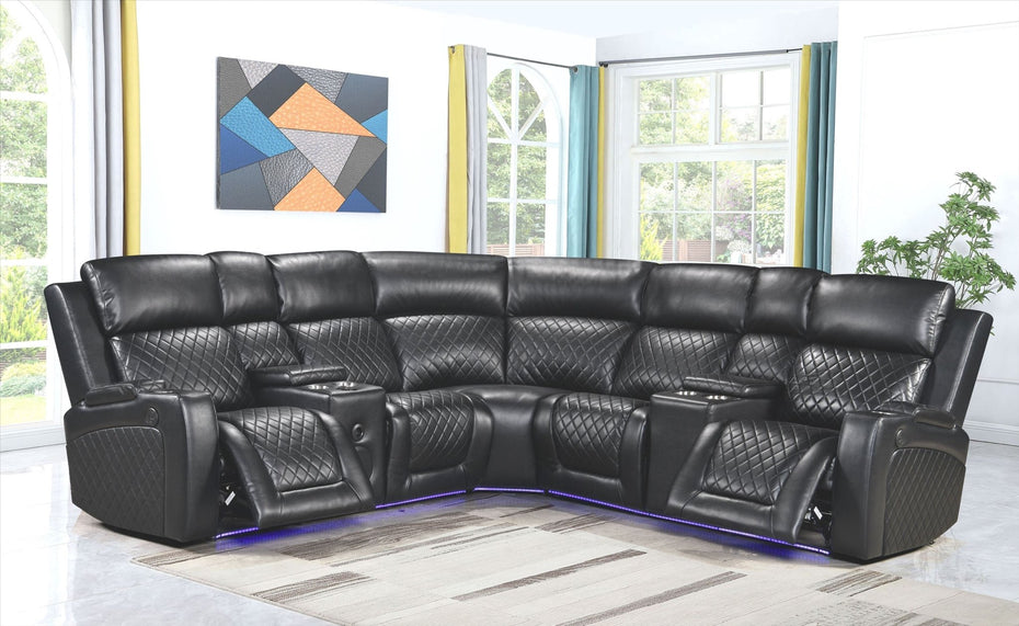 POWER RECLINING SECTIONAL - BEL Furniture