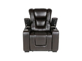 Power Theater Recliner with Adjustable Headrest by Sara Collections | Bel Furniture
