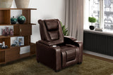 Power Theater Recliner with Adjustable Headrest by Sara Collections | Bel Furniture