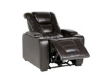 Power Theater Recliner with Adjustable Headrest by Sara Collections | Bel Furniture