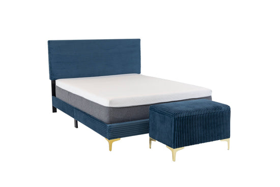 QUEEN BED WITH STORAGE BENCH - BEL Furniture