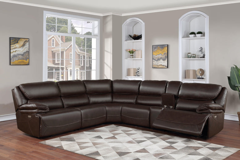 6 PIECE POWER MOTION SECTIONAL - BEL Furniture