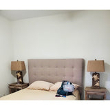 Turtle Table Lamps With Shades, Set of 2, Washed Sand and White by Lamps Per Se | Bel Furniture