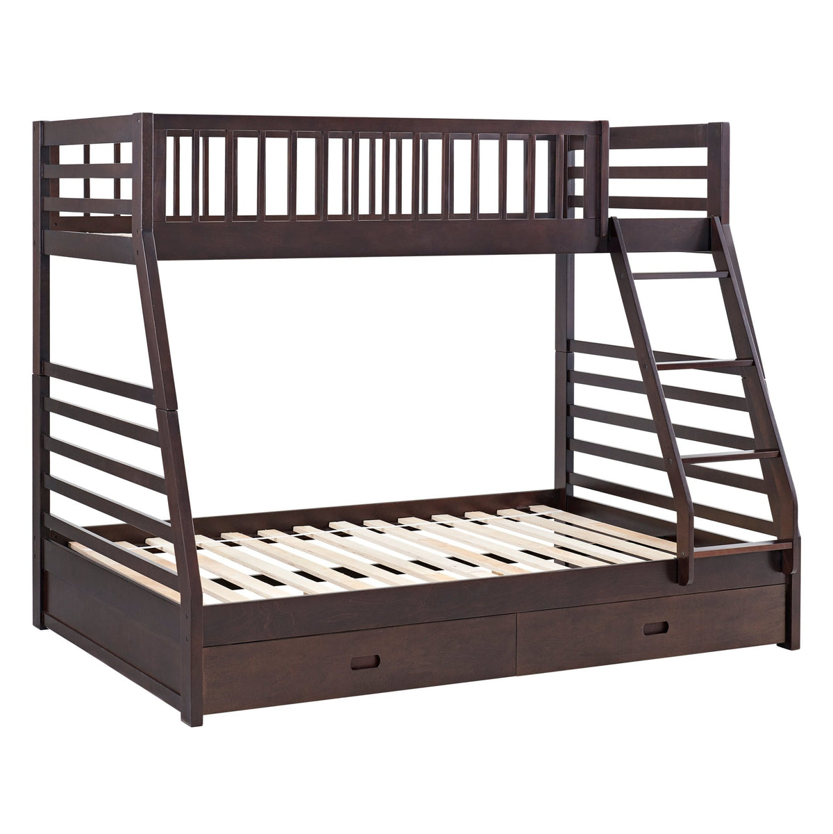 TWIN OVER FULL BUNK BED SET by Mollai Collections | Bel Furniture
